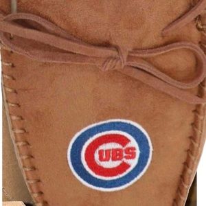 Cubs moccasins comfy slippers NWT 11/12